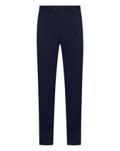 Men's Atrani Cotton Trousers Navy Blue