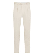 Mens Atrani Cotton Trousers Brown