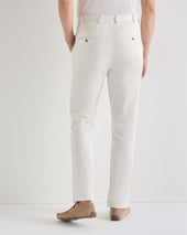Men's Atrani Cotton Trousers White