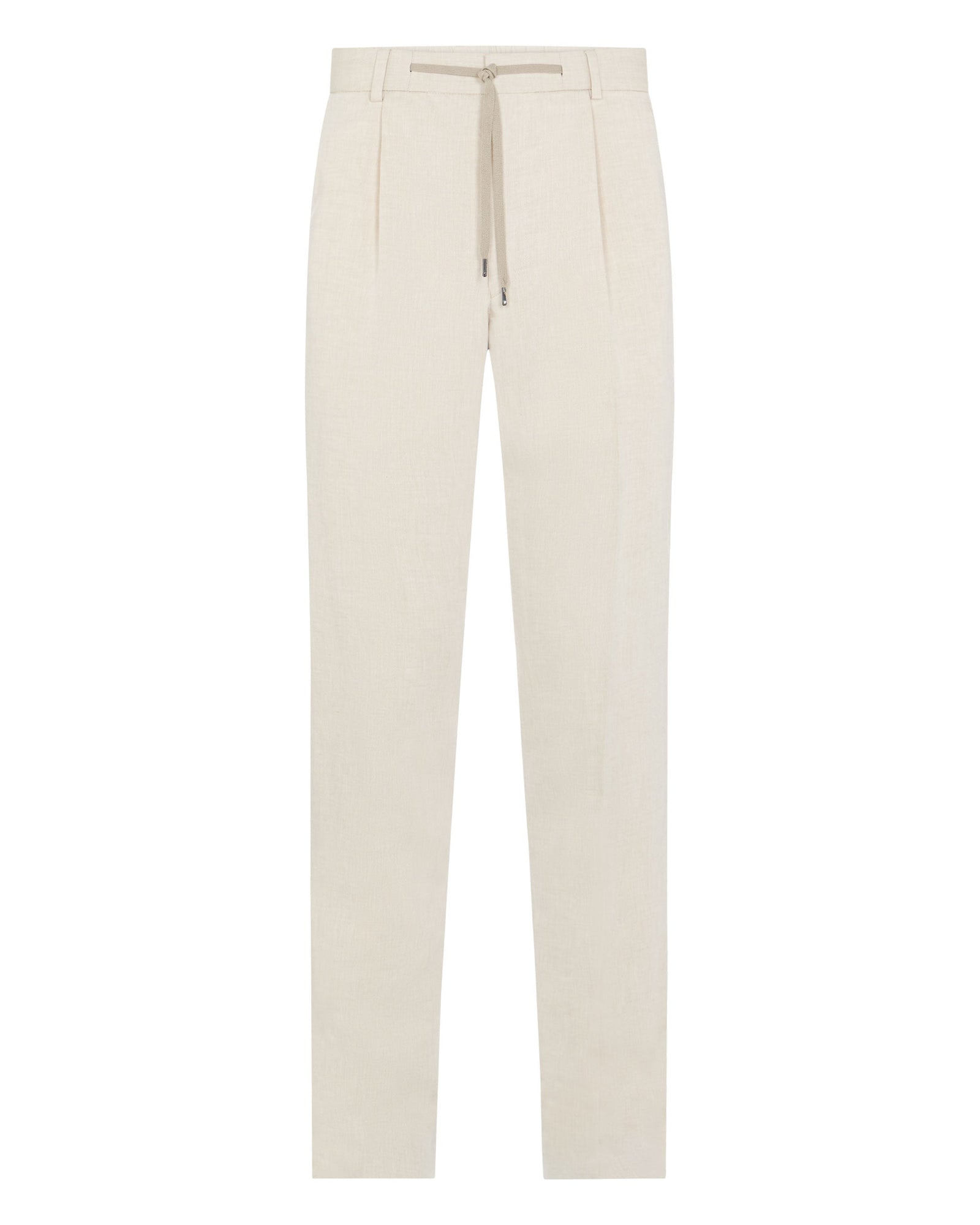 Men S Atrani Linen Blend Trousers Brown