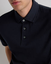Men's Hove Cotton Polo Navy Blue