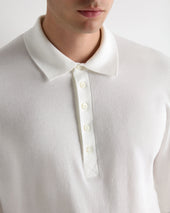 Men's Cotton Polo Shirt White