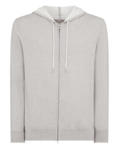 Men's Cotton Blend Hoodie Fumo Grey