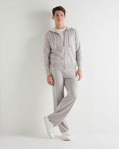 Men's Cotton Blend Hoodie Fumo Grey