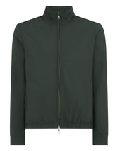 Men's Microfibre Blouson Jacket Dark Green