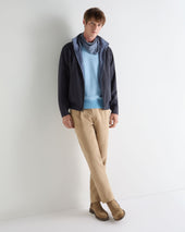 Men's Reversible Blouson Jacket Mid Blue