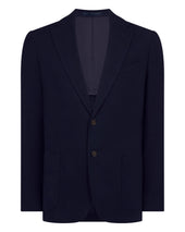 Men's Monaco Flannel Cotton Jacket Navy Blue