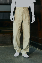 PAUL Linen Cotton Chevron