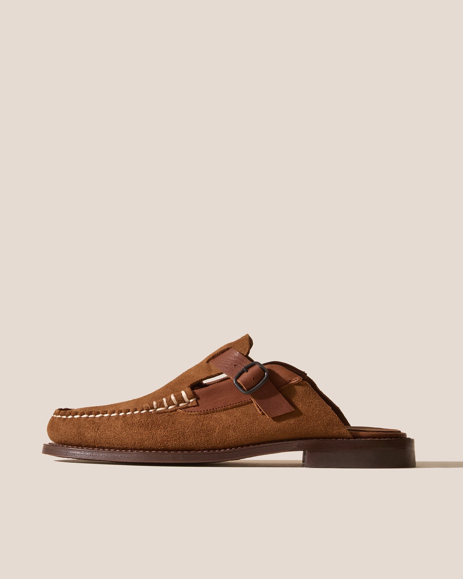 BARRACA - Men's Buckle-strap Mule Loafer
