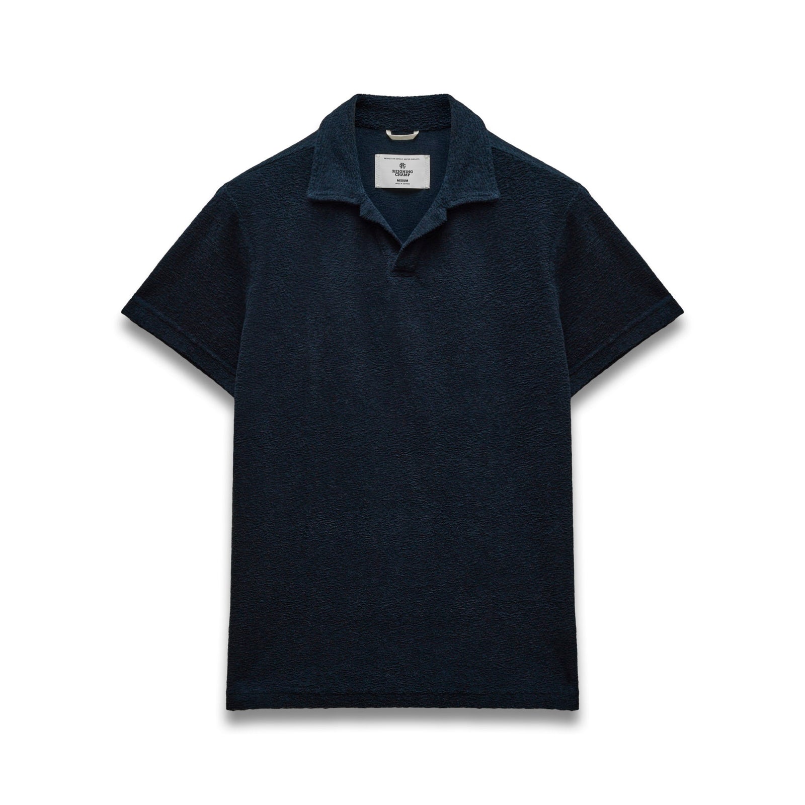 Textured Terry Standard Polo