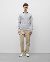 Lightweight Waffle Standard Henley