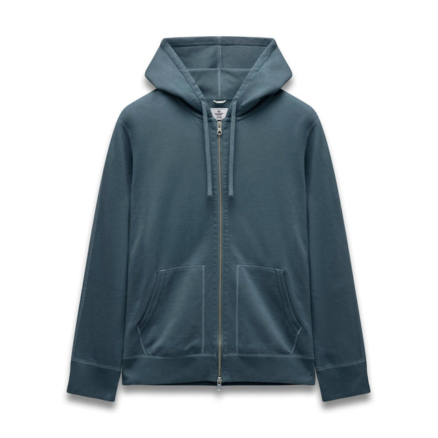 Midweight Terry Slim Zip Hoodie