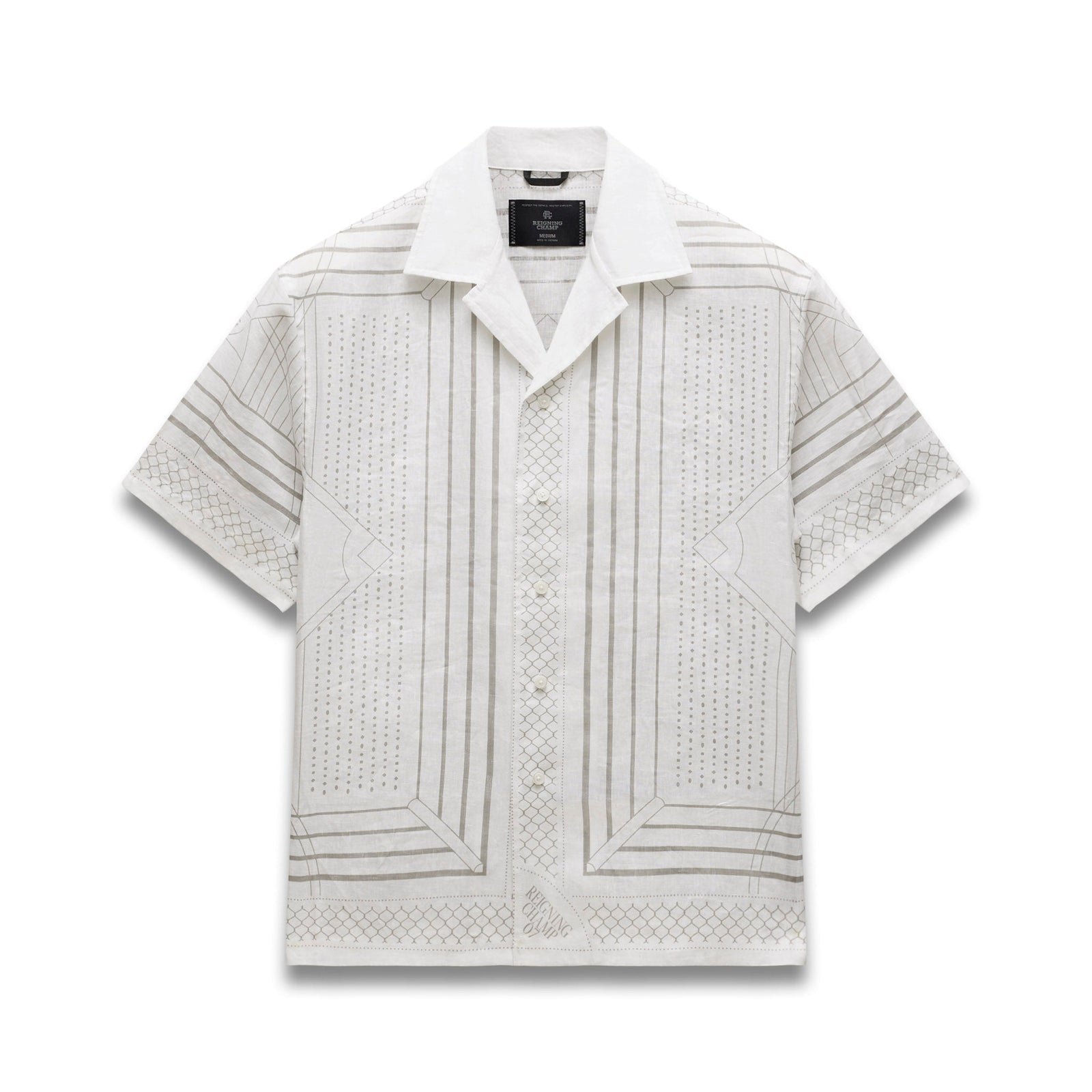 Linen Arena Standard Camp Shirt