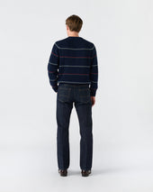 Striped Shaker Sweater