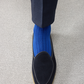 Bleu Roi Super Solide Fil D Cosse