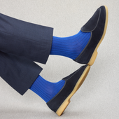 Bleu Roi Super Solide Fil D Cosse