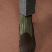 Vert Kaki Gris Clair Super Solide Fil D Cosse