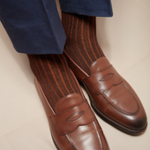 Marron Orange Super Solide Fil D Cosse