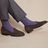 Aubergine Lilas Super Solide Fil D Cosse