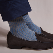 Gris Clair Bleu Super Solide Fil D Cosse