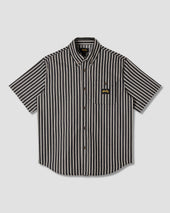 Flannel Shirt (Charcoal Stripe)