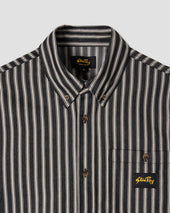 Flannel Shirt (Charcoal Stripe)