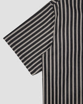 Flannel Shirt (Charcoal Stripe)