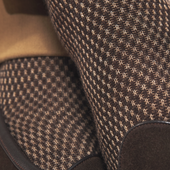 Marron Beige Caviar Super Solide Laine Mazarin X Scavini