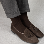 Marron Fonc Super Solide Laine