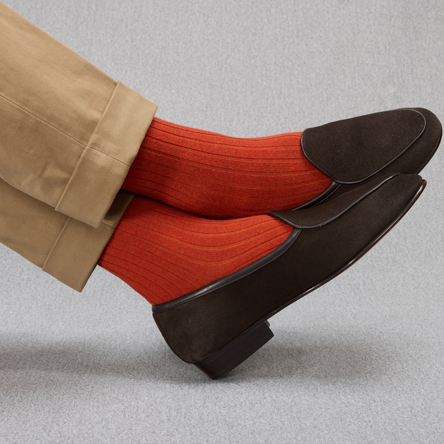 Orange Terracotta - Super-solide Laine