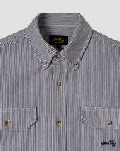 Work Shirt (Aged Hickory Stripe)