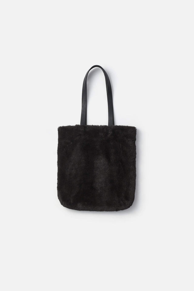 ACRYLIC FUR TOTE BAG