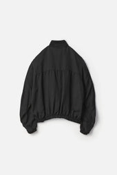 Vis Li Twill Shirred Light Zip Jacket