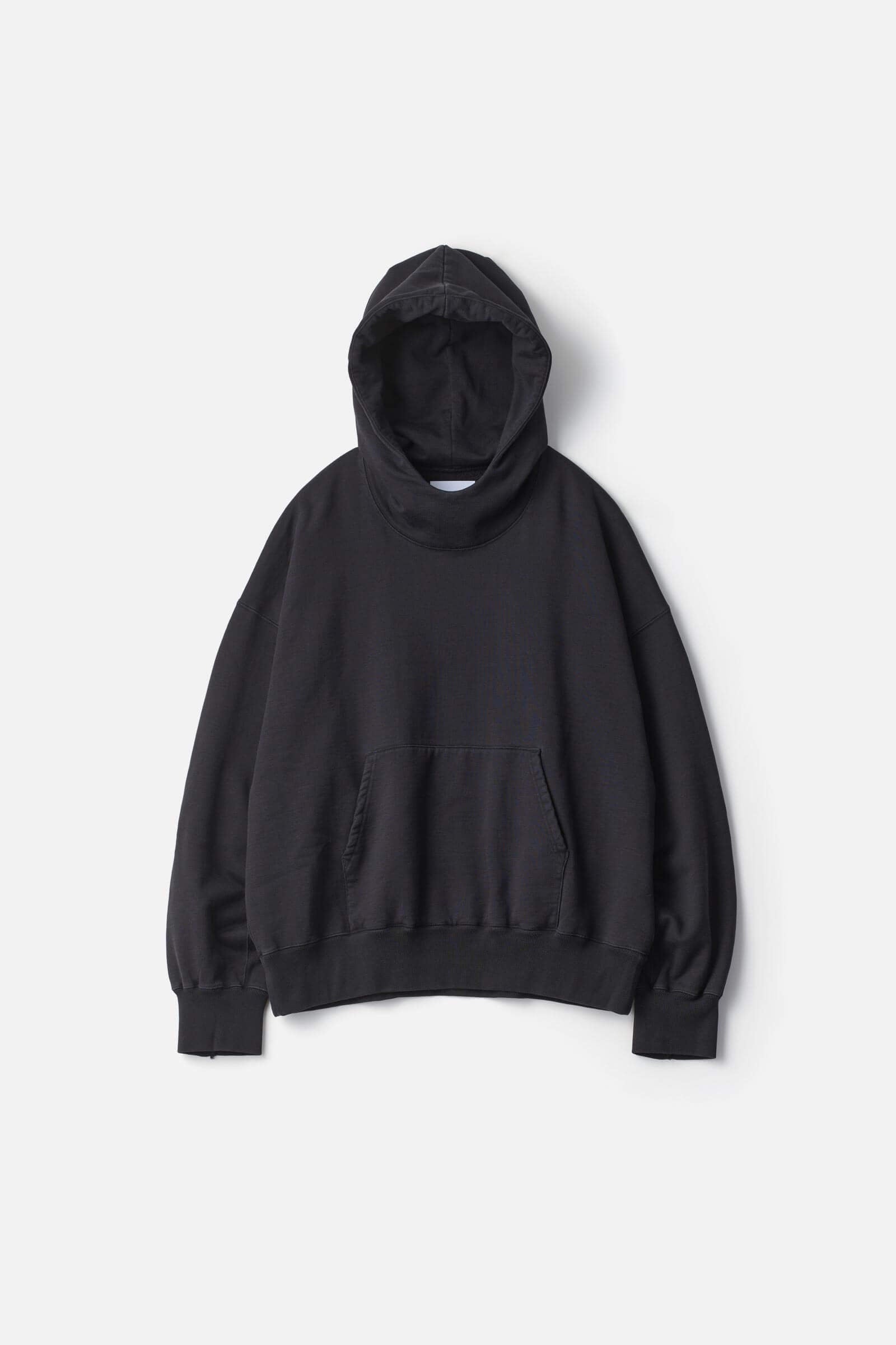 UNTWISTED YARN FADE SWEAT HOOD LS