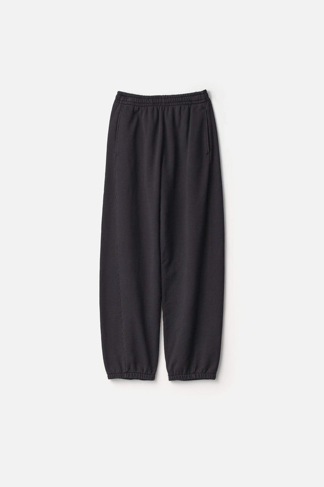 UNTWISTED YARN FADE SWEAT TWIST SEAM PANTS