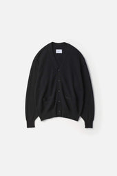 COTTON CASHMERE KNIT CARDIGAN