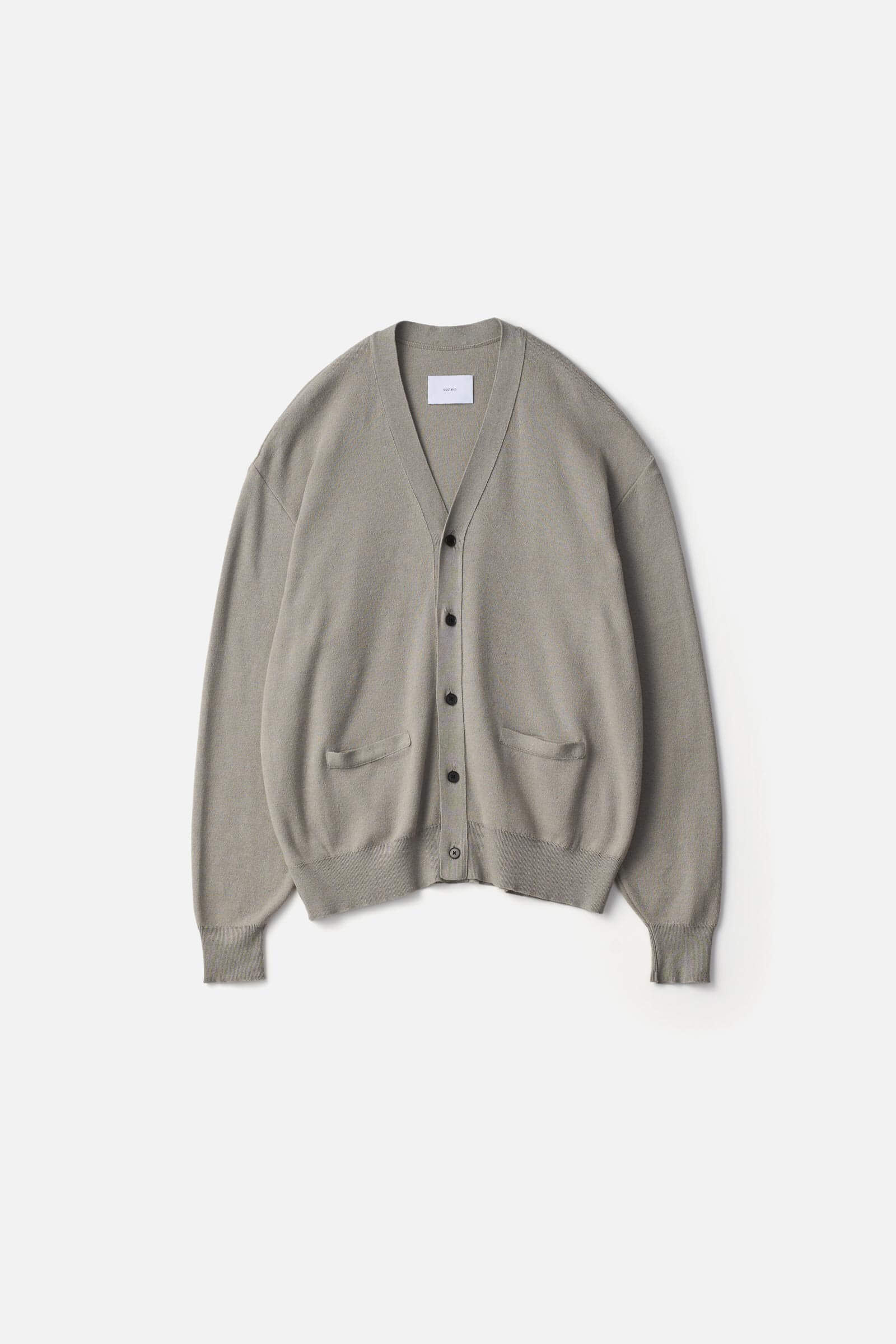 COTTON CASHMERE KNIT CARDIGAN
