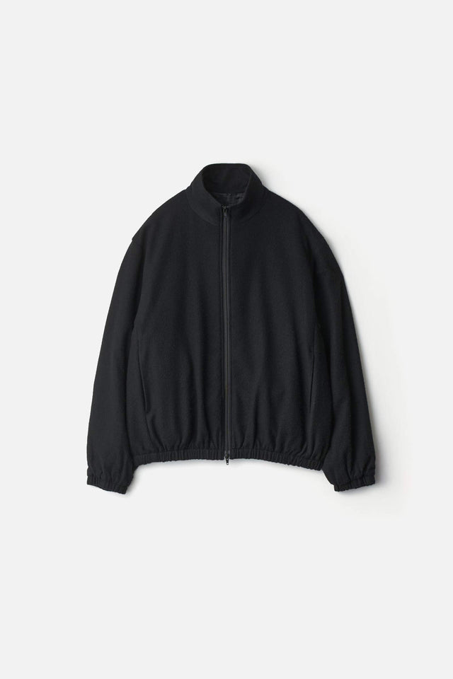 WOOL/CASHMERE FLEECE ZIP JACKET