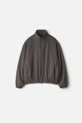 Wool Cashmere Fleece Zip Jacket