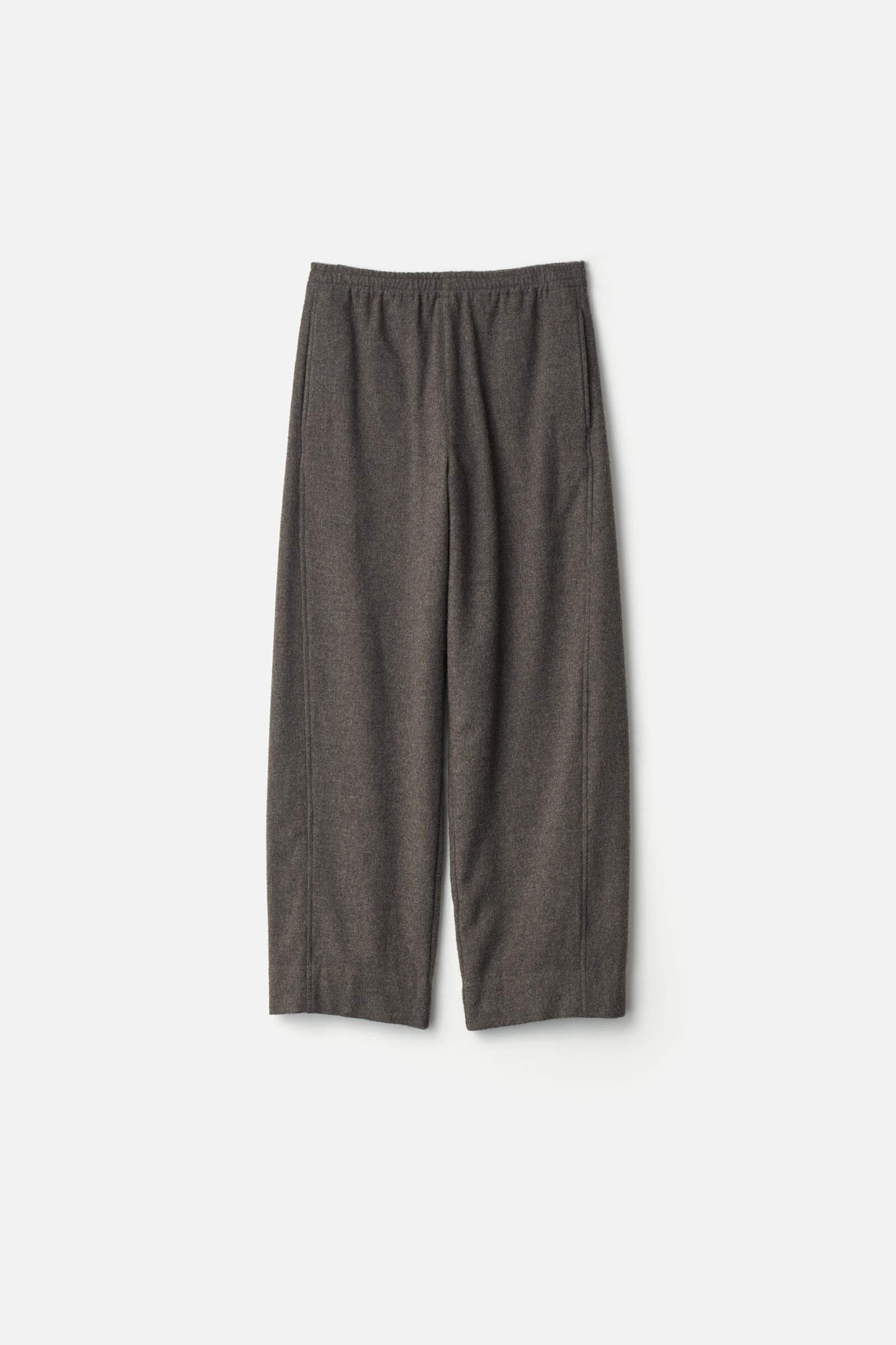 Wool Cashmere Fleece Easy Twist Trousers
