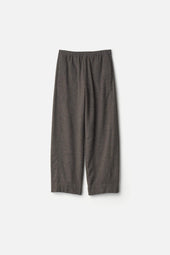 WOOL/CASHMERE FLEECE EASY TWIST TROUSERS