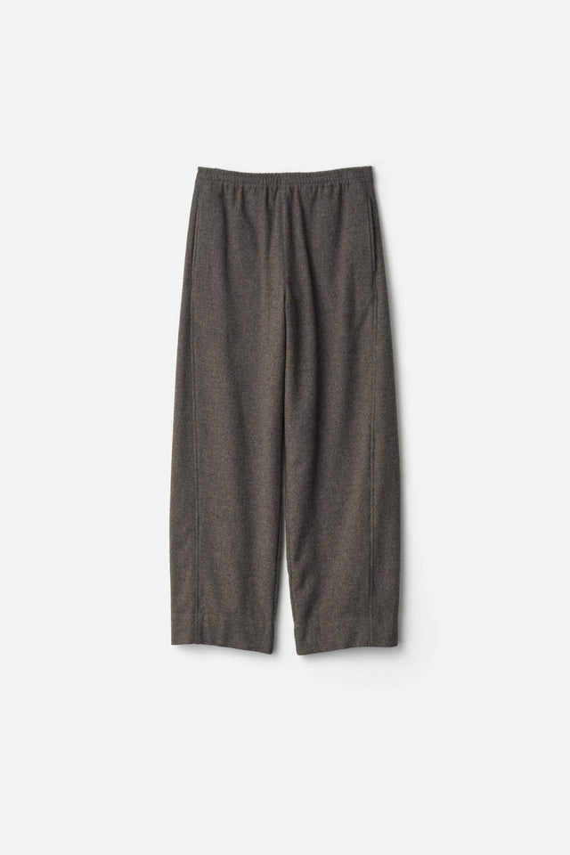 WOOL/CASHMERE FLEECE EASY TWIST TROUSERS