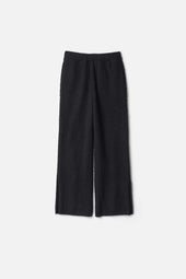 Wool Alpaca Milled Knit Easy Trousers