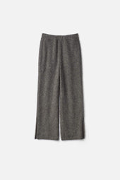 WOOL/ALPACA MILLED KNIT EASY TROUSERS
