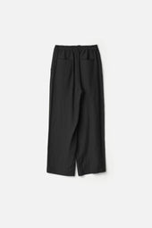 Rayon Linen Wide Easy Trousers