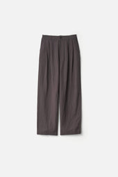 Rayon Linen Wide Easy Trousers