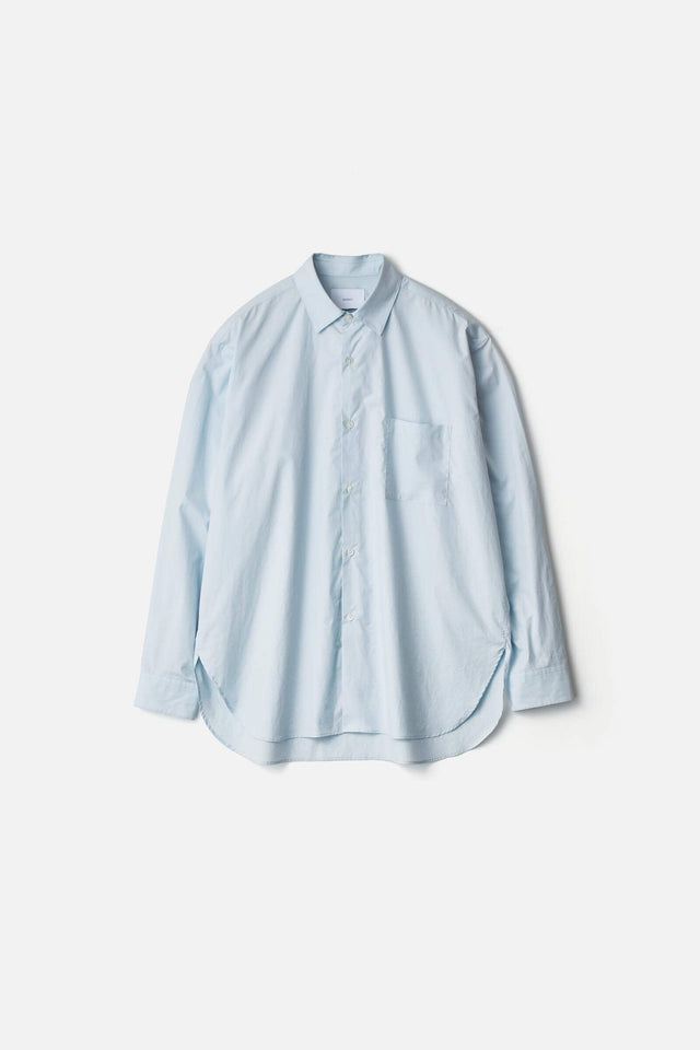 SUVIN COTTON OVERSIZED DOWN PAT SHIRT