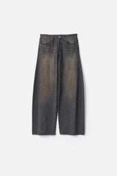 DEFORMATION WIDE DENIM JEANS