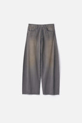 DEFORMATION WIDE DENIM JEANS