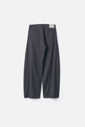 DEFORMATION WIDE COTTON PANTS